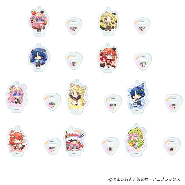 ランダムミニキャラアクスタキーホルダー(全10種)　/ アニメ「ぼっち・ざ・ろっく!」